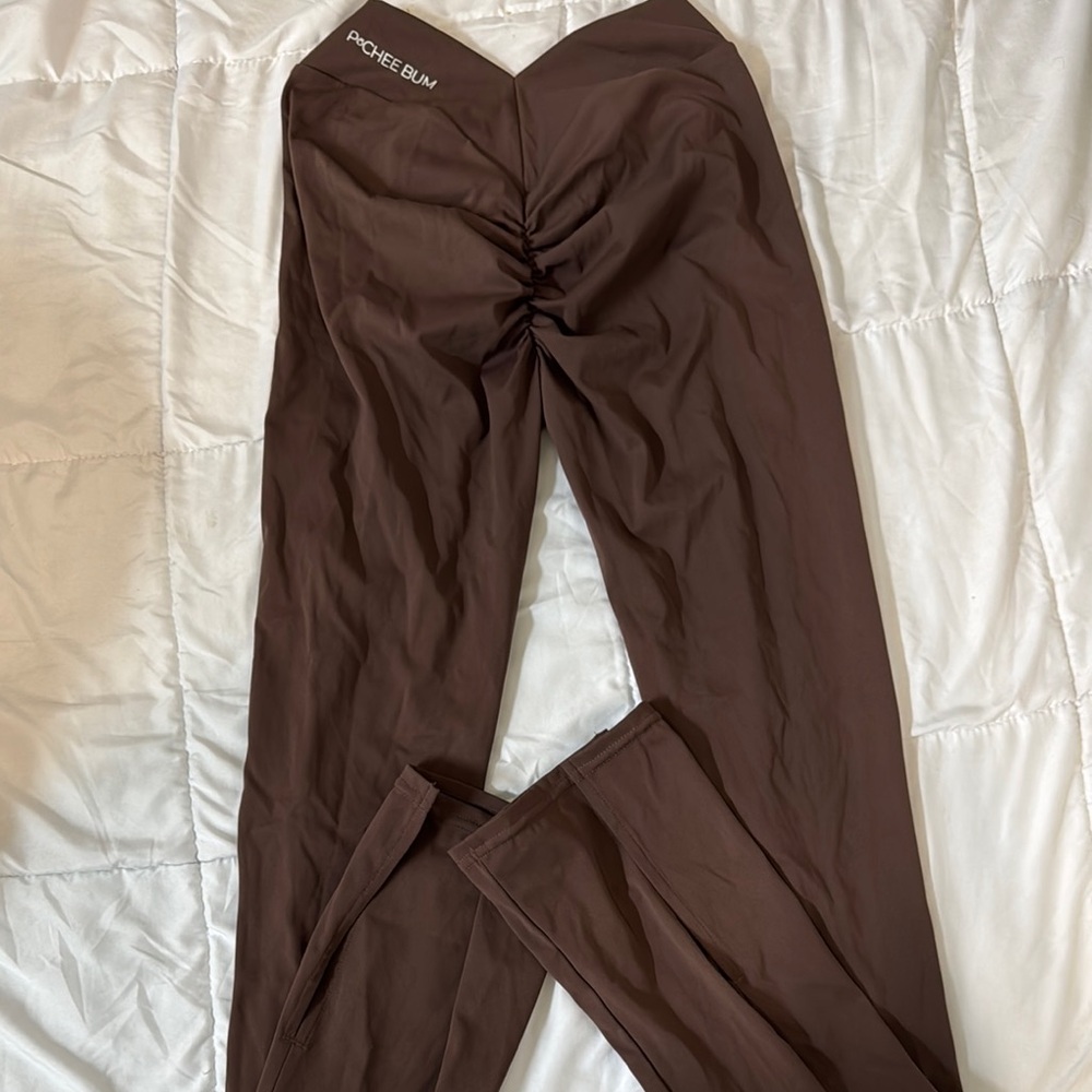 Poche Bum Brown Leggings